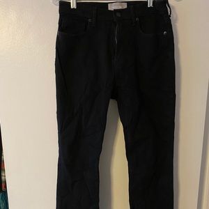 Everlane Kick Crop Jean in Black